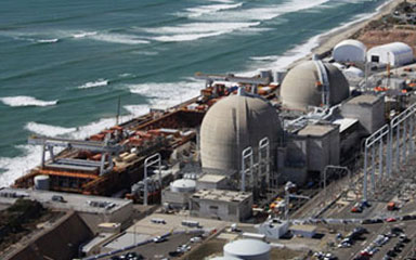 Aerial view of San Onofre Nuclear Generating Station